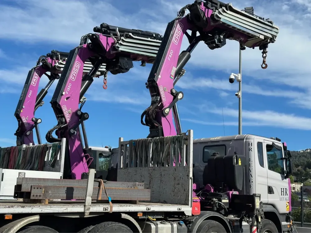 Location de camion-grue à La Penne-sur-Huveaune